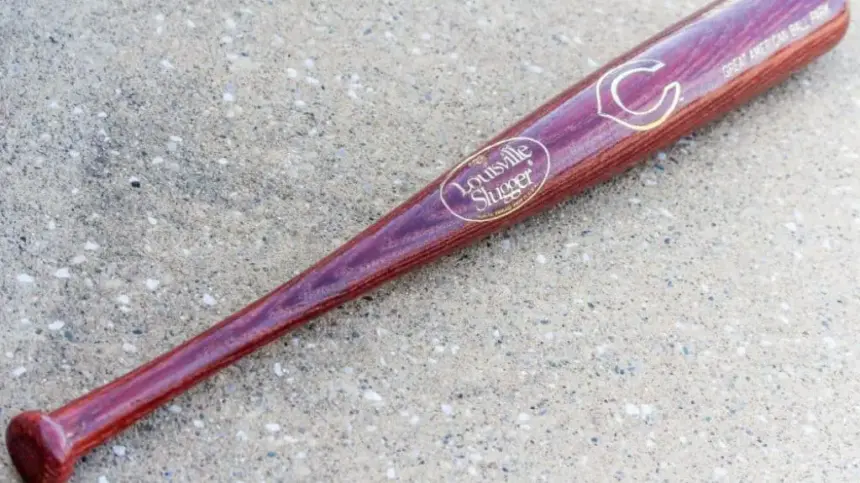 Louisvillle Slugger Baseball bat.