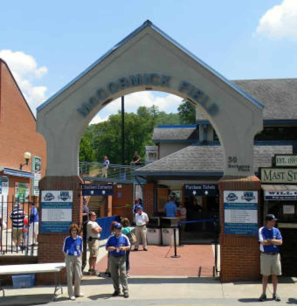 McCormick Field entrance.