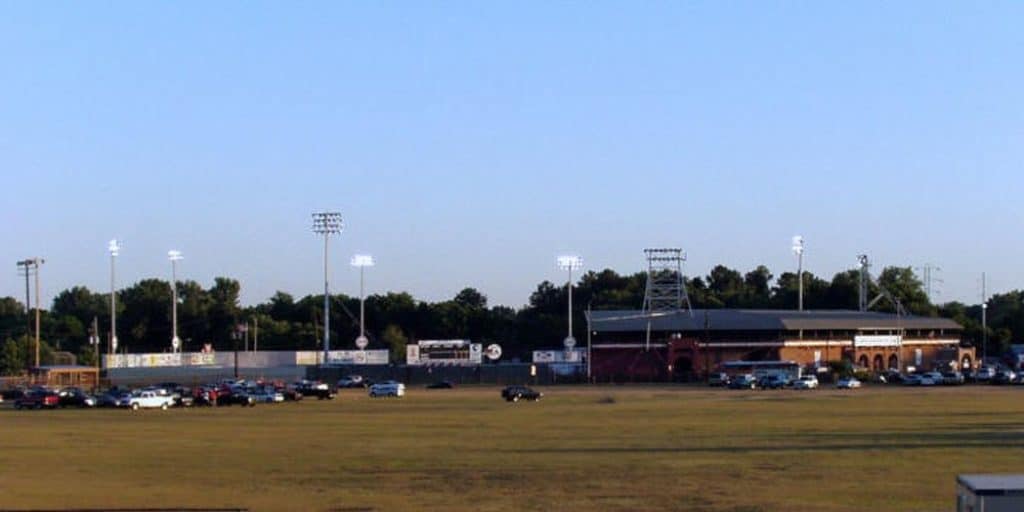 Outside view of Luther Williams Field.