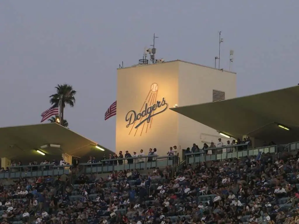 Home stadium of the los angeles dodgers.