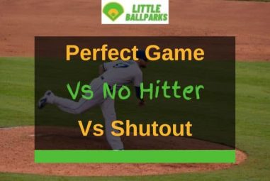 Perfect Game vs No-Hitter vs Shutout