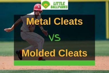 Metal vs. Molded Baseball Cleats (vs. Turf Shoes)